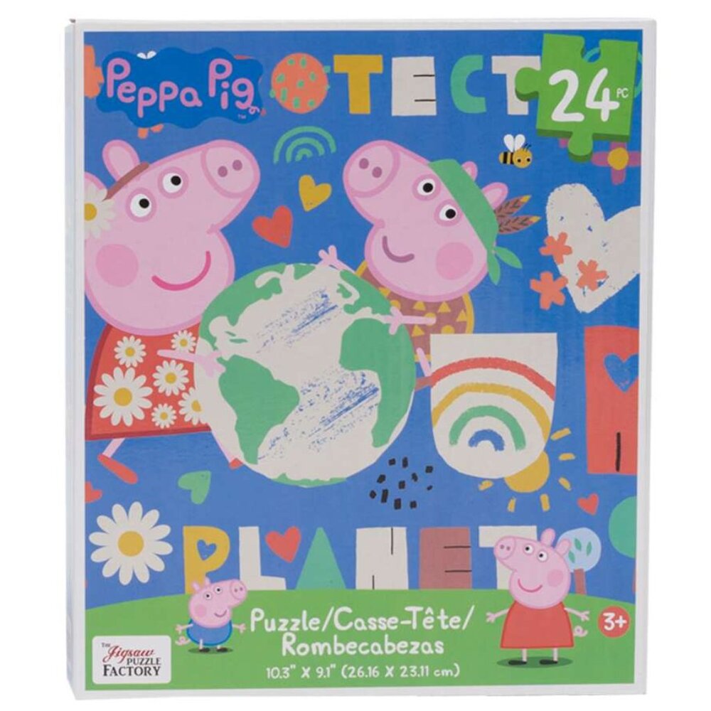 Peppa Pig 24 Pcs Puzzles New Sealed For Age 3+